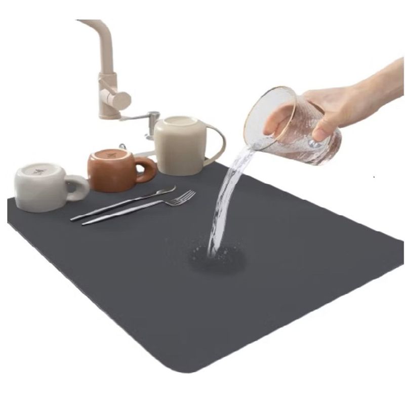 GENERICO - Tapete De Secado De Platos Para Encimera De Cocina