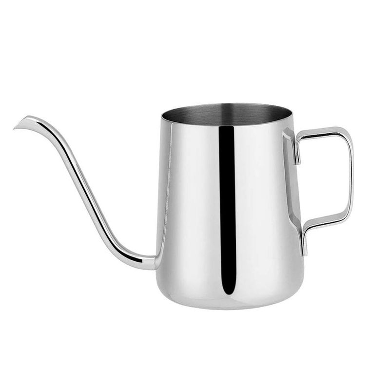 GENERICO - Jarra Cuello Cisne Ganso Preciso 600 Ml Tetera Agua Acero.