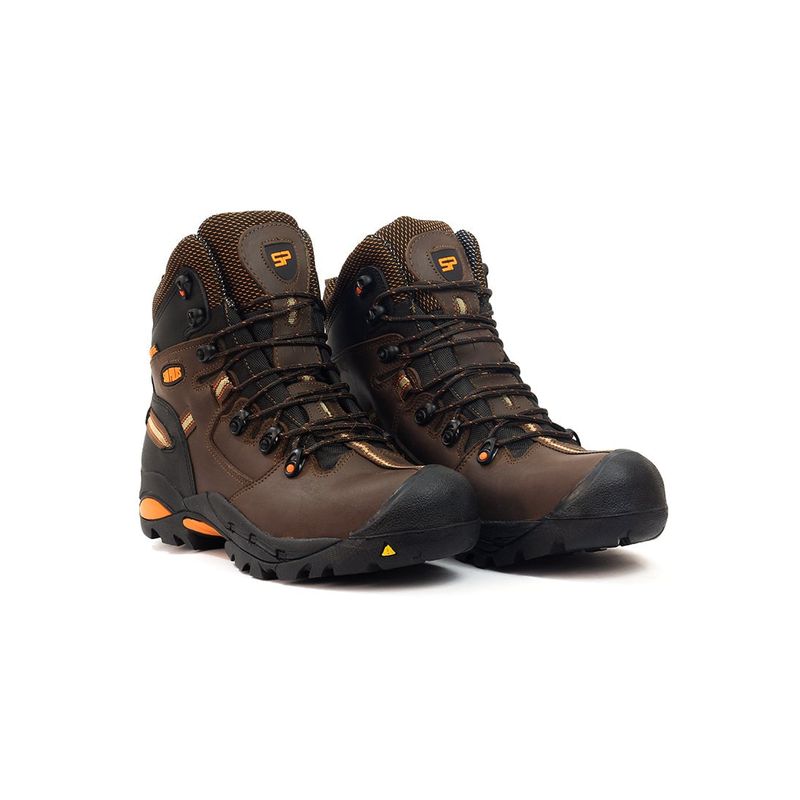 SAN POLOS - Botas San Polos Industrial Hombre 2838 Café Naranja