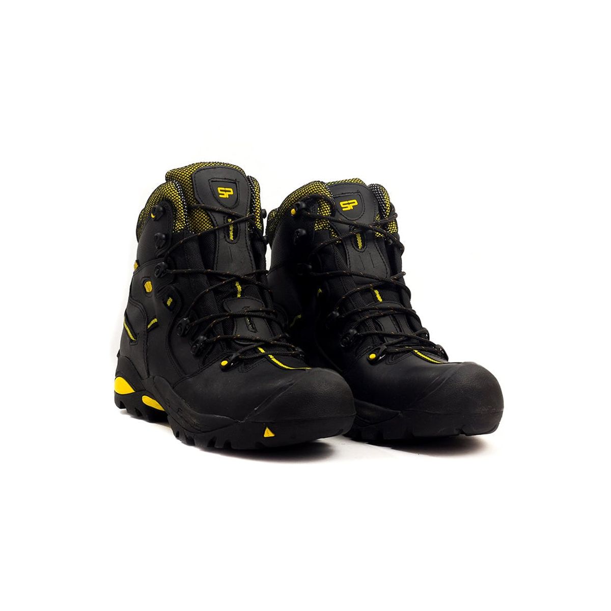 SAN POLOS - Botas San Polos Industrial Hombre 2838 Negro Amarillo