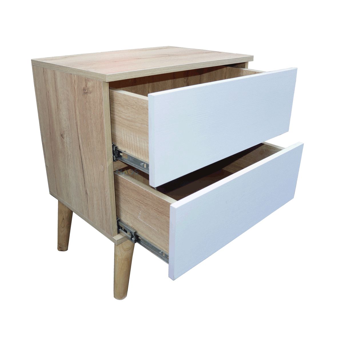 WOOD PETS - Mesa De Noche  Nochero  Mesa Auxiliar