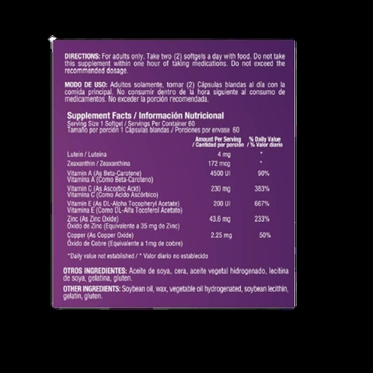 SUPERMERCADO NATURISTA - Occus X 60 Solfgels - Healthy y America