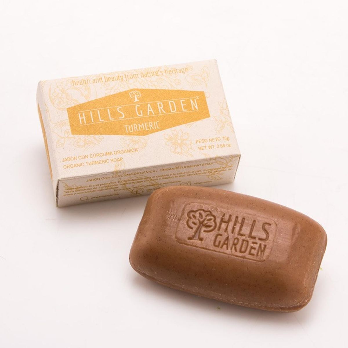 HILLS GARDEN - Jabón Cúrcuma x 75 Grs - Hills Garden