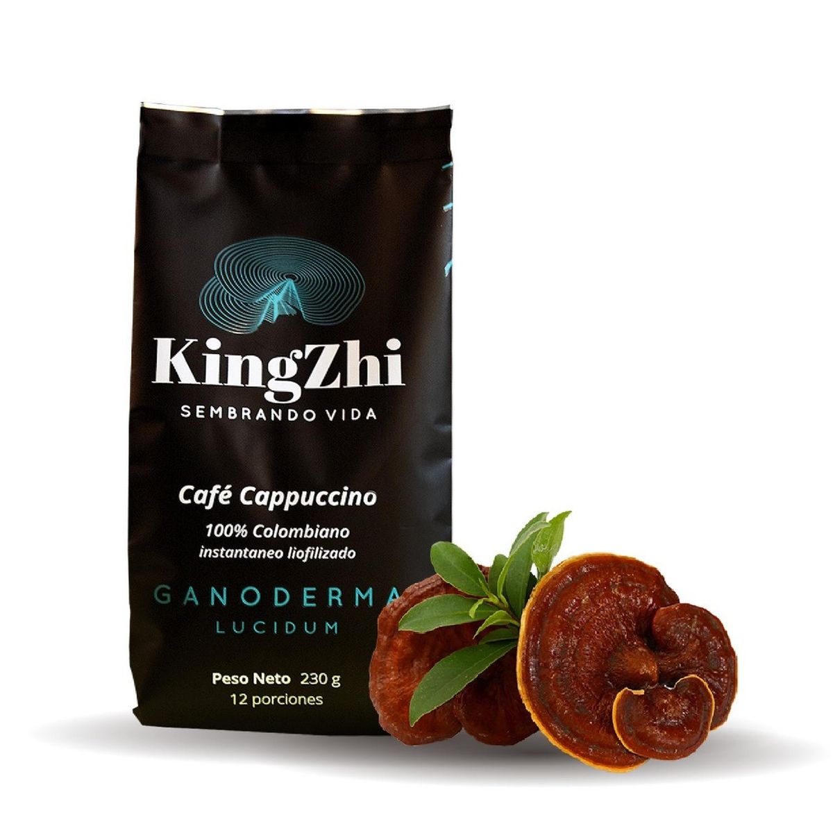 KINGZHI - Kingzhi Ganoderma Cappuccino Bolsa X 230 Gr