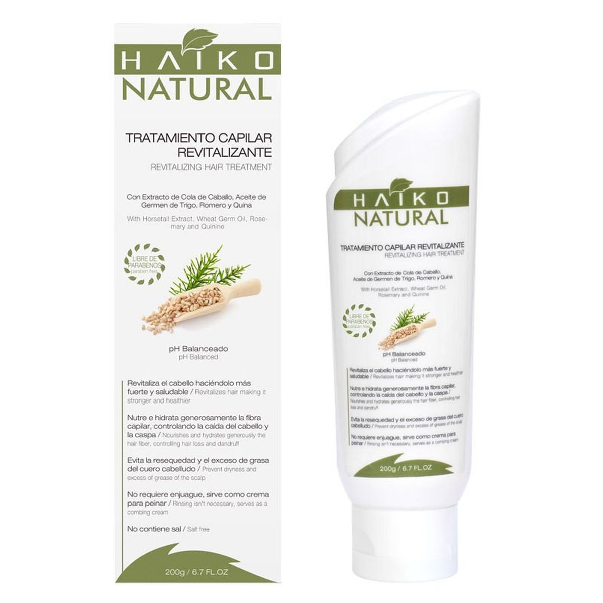 HAIKO NATURAL - Tratamiento Capilar Revitalizante x 200 Grs – Haiko Natural