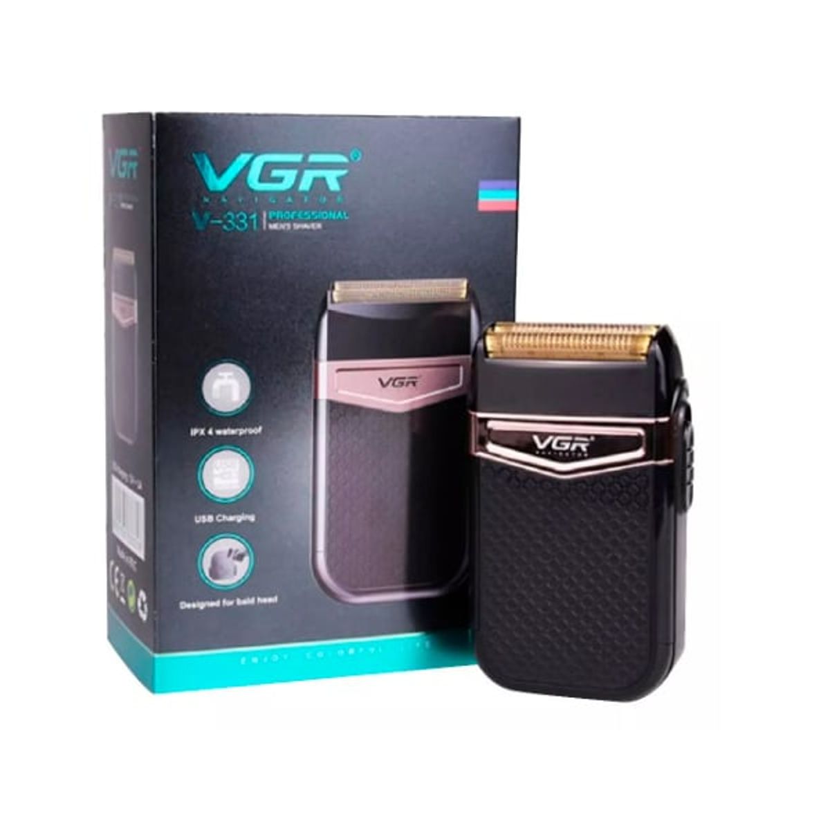GENERICO - Máquina Afeitadora Rasuradora Inalámbrica Profesio Vgr V-331