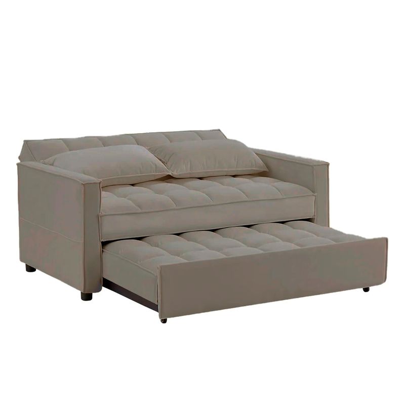 MAGIC CLASS - SOFÁ CAMA MODERNO HENIES ECOCUERO GRIS