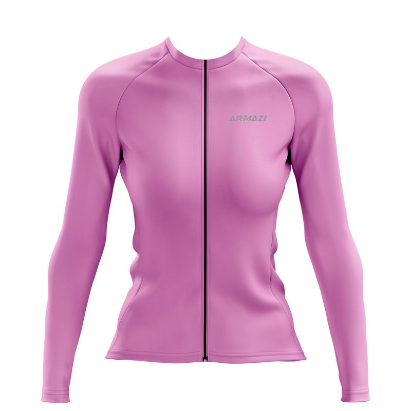 ARMAZI SPORT - JERSEY CICLISMO RUTA MTB BIKE CYCLING DAMA LILA.