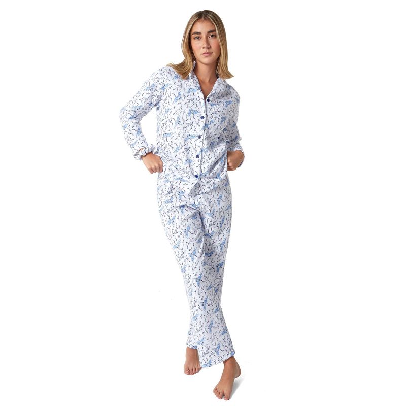 SANTANA - Pijama Mujer Daniela Índigo