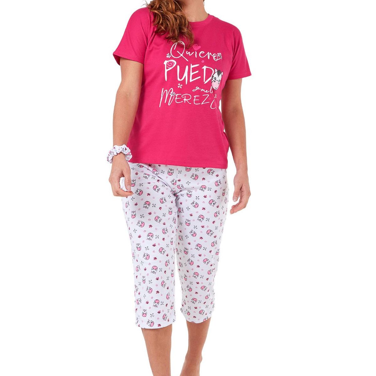 SANTANA - Pijama Mujer Agatha Vinotinto