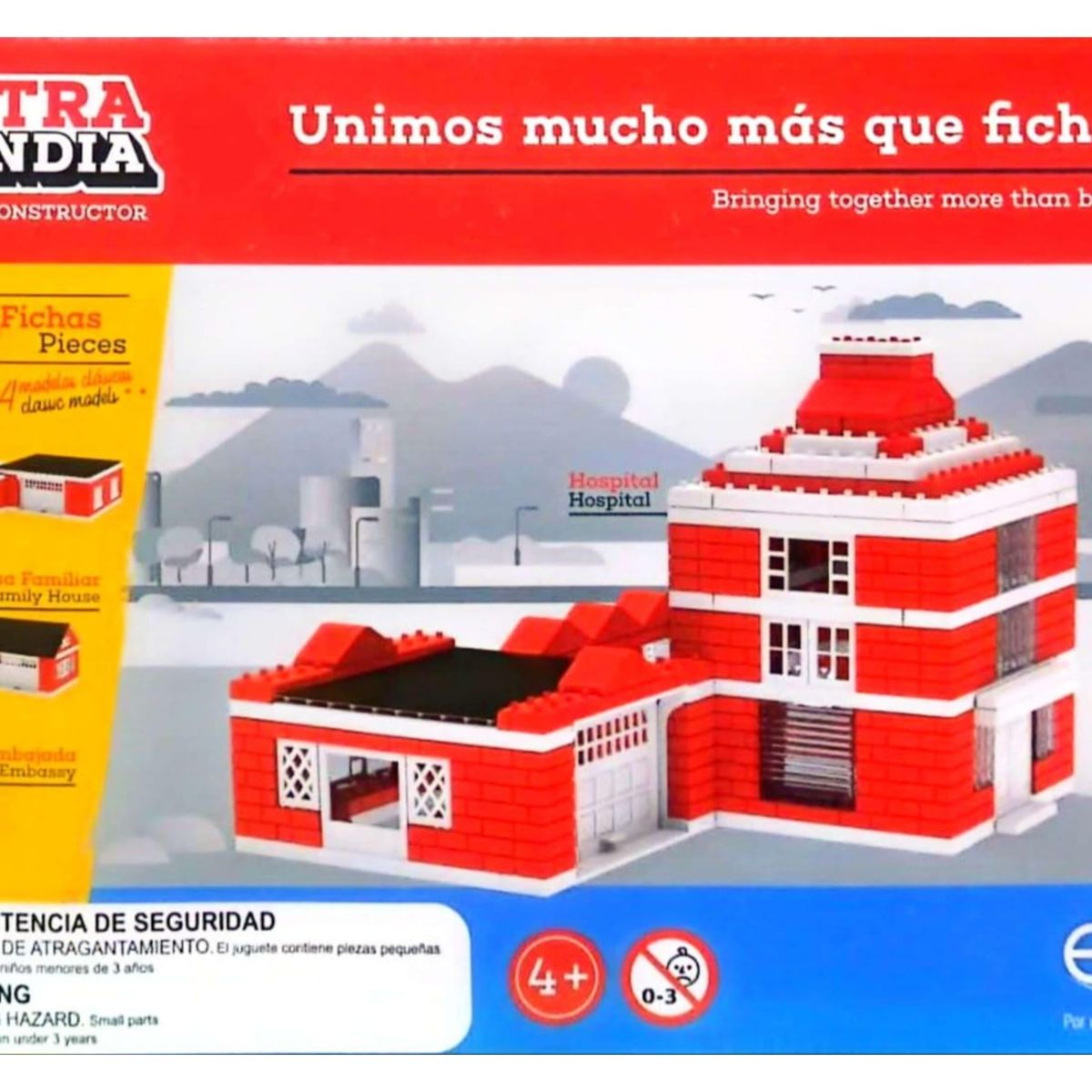 ESTRA - Juego De Construcción Estralandia Con 350 piezas Para Niños