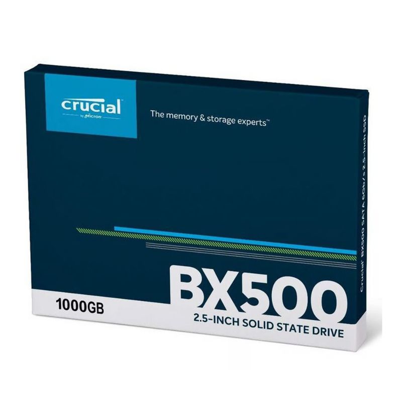 CRUCIAL - Disco Solido SSD 1TB SATA Crucial Bx500