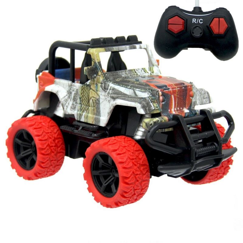 GENERICO - Carro Control Remoto Recargable 4x4 Jeep…