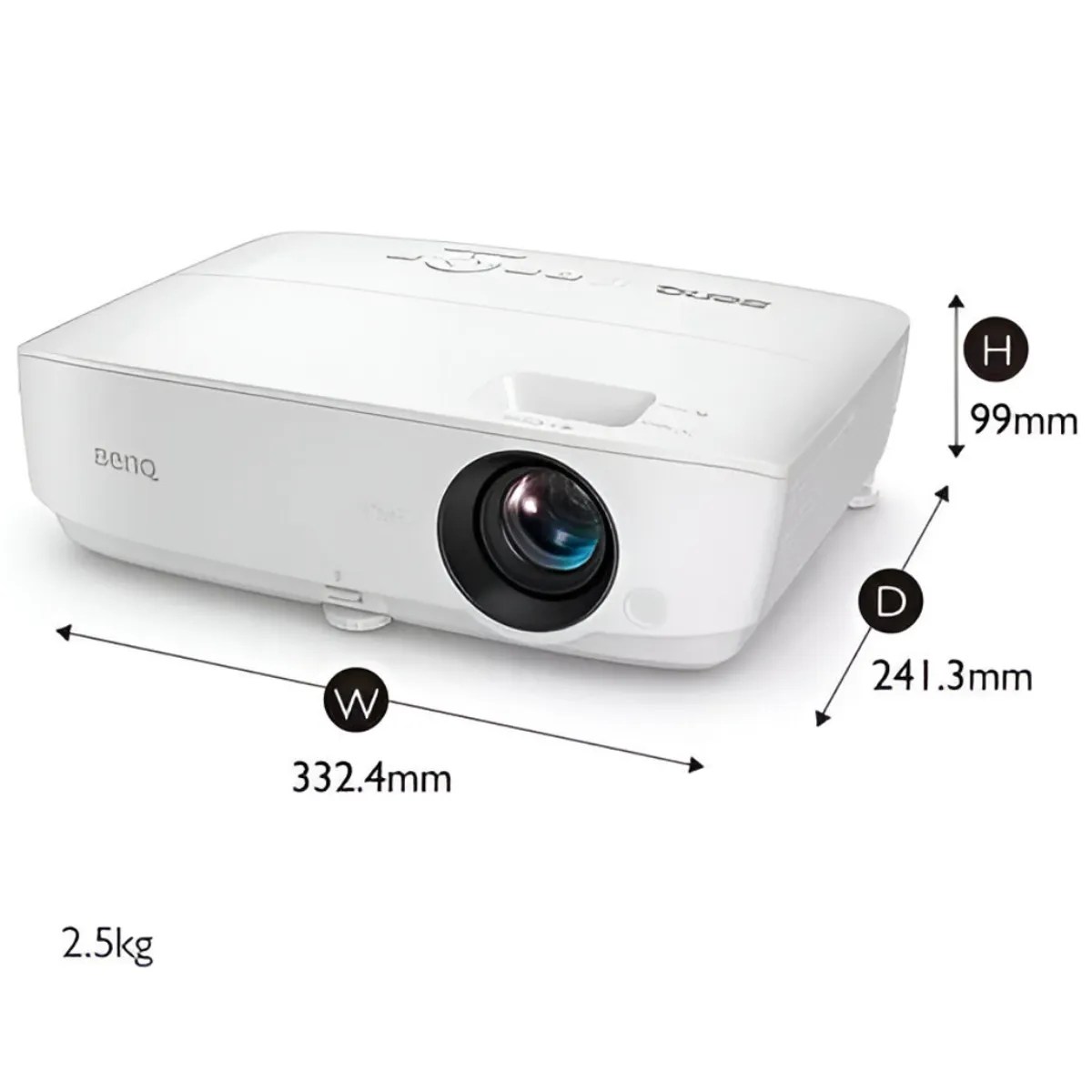 BENQ - VIDEO BEAM, PROYECTOR  BENQ MS536 4000 LUMENES