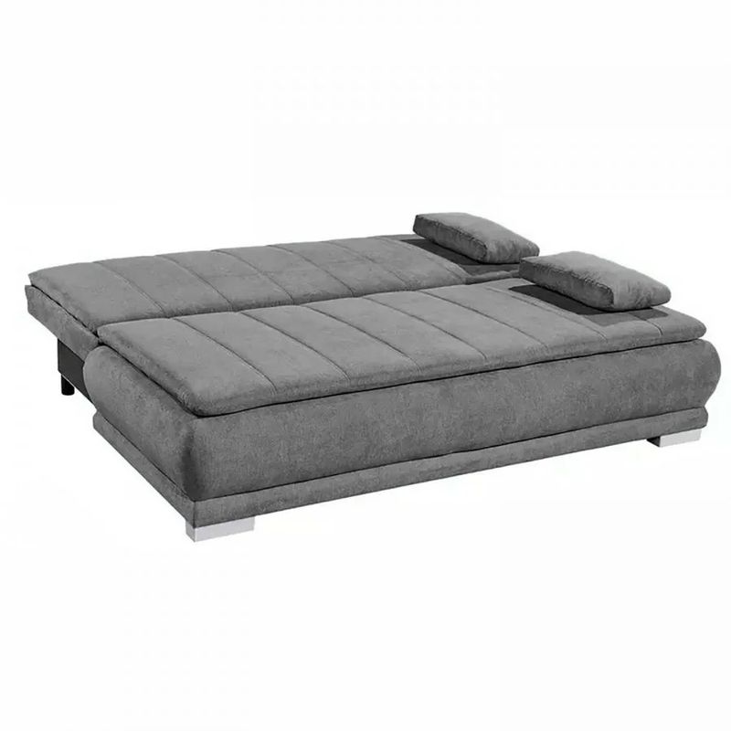 MAGIC CLASS - SOFÁ CAMA MODERNO MIKASSA ECOCUERO GRIS