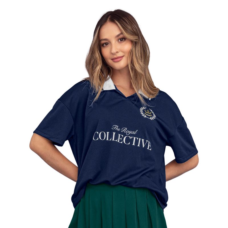 LEONISA - Leonisa Camiseta oversized tipo polo
