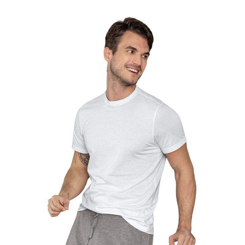 LEO - Leo Camiseta manga corta con logo bordado en frente