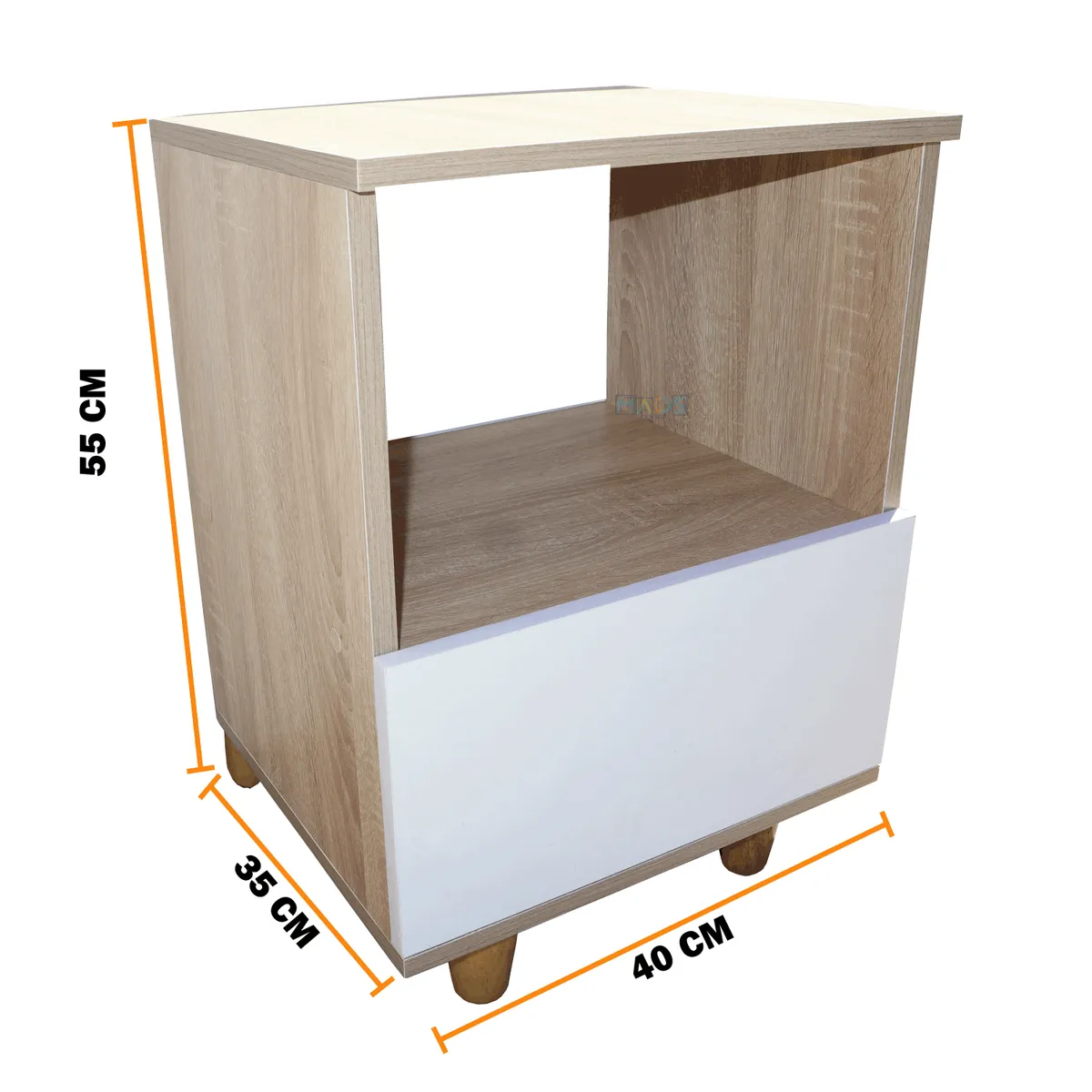 MAOS - Mesa De Noche  Nochero  Mesa Auxiliar