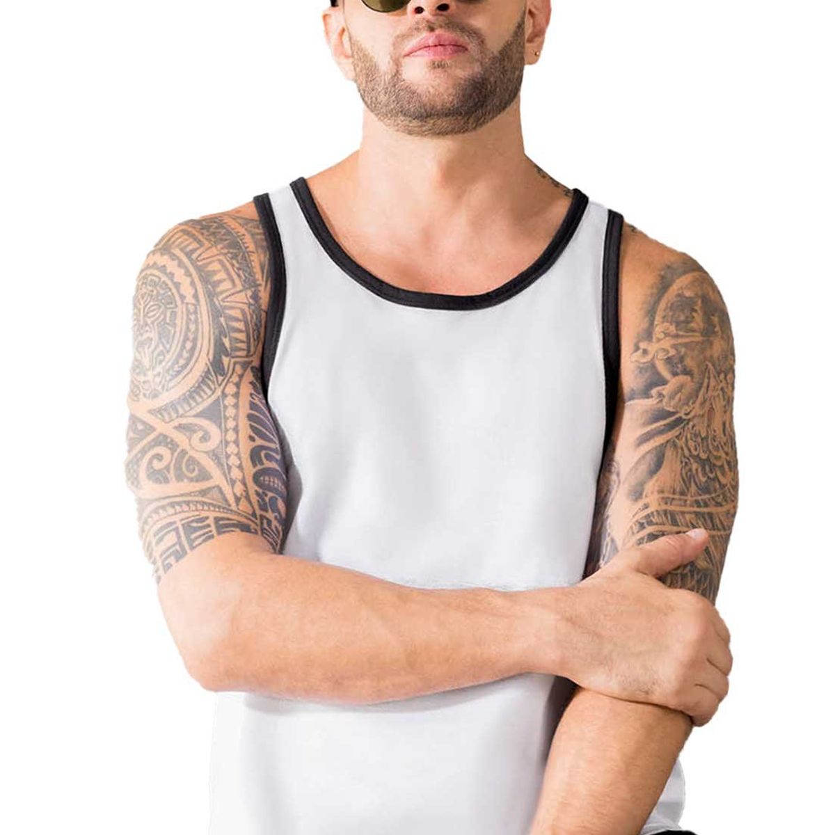 MARKETING PERSONAL - Camisilla Hombre Blanco Mp 1944