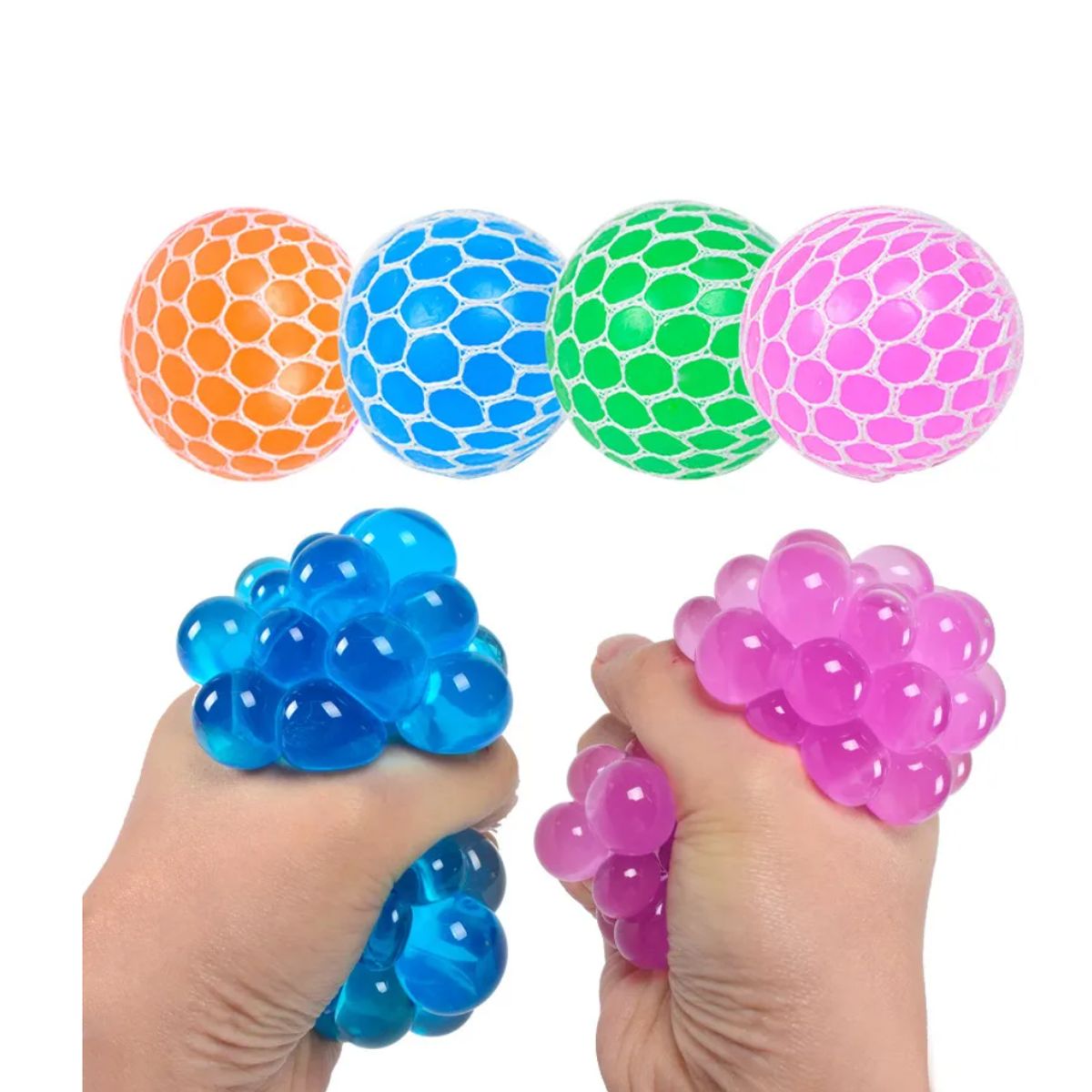 GENERICO - Squishy Ball Mesh Bola Anti Estres Juguete  Squeeze