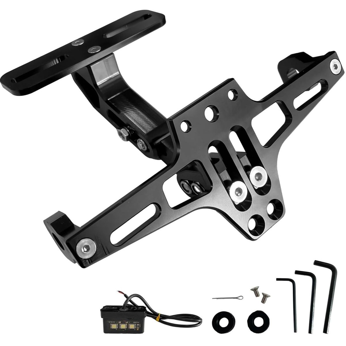 ONE PIXEL - Soporte Para Placa De Matrícula De Motocicleta