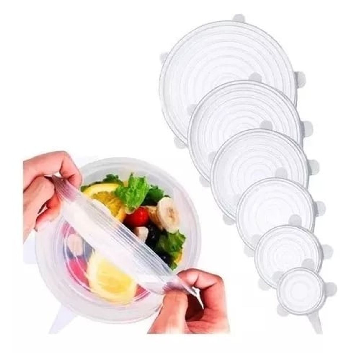 GENERICO - TAPAS DE SILICONA X6