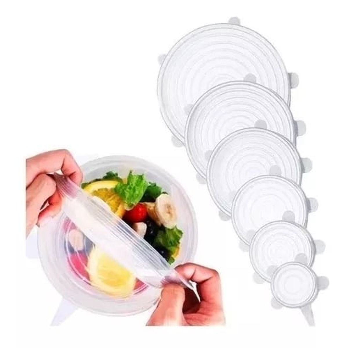 GENERICO - TAPAS DE SILICONA X6