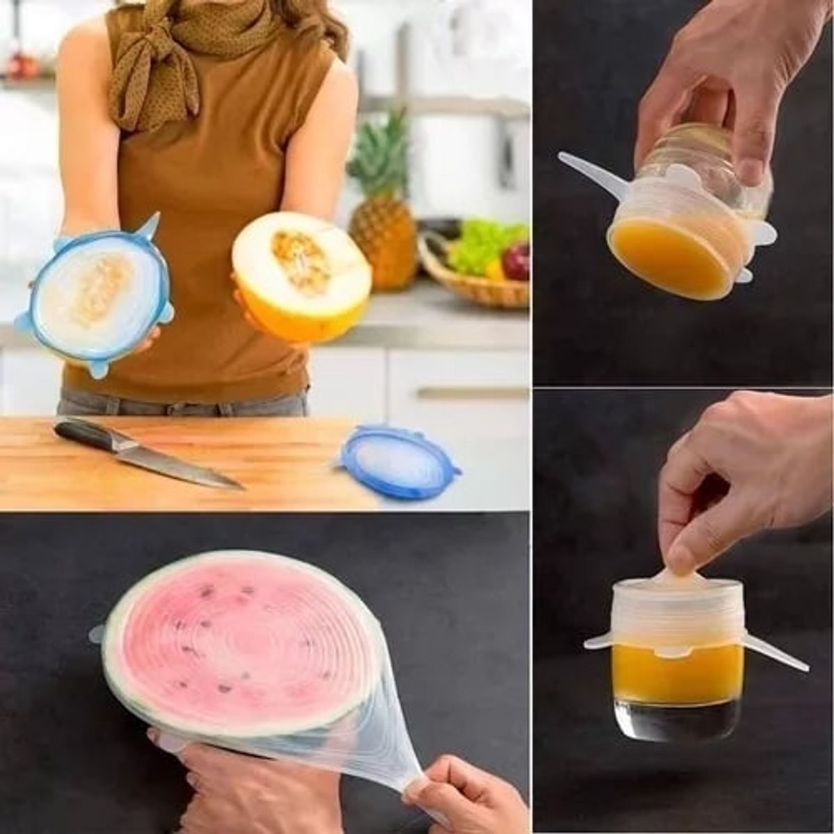 GENERICO - TAPAS DE SILICONA X6