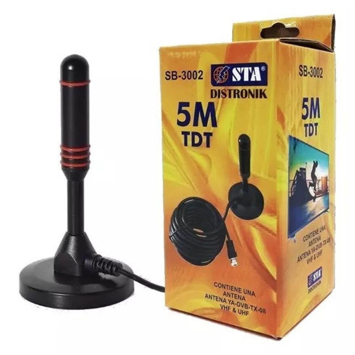 GENERICO - Antena Tdt Para Tv Smart Televisor 5 METROS