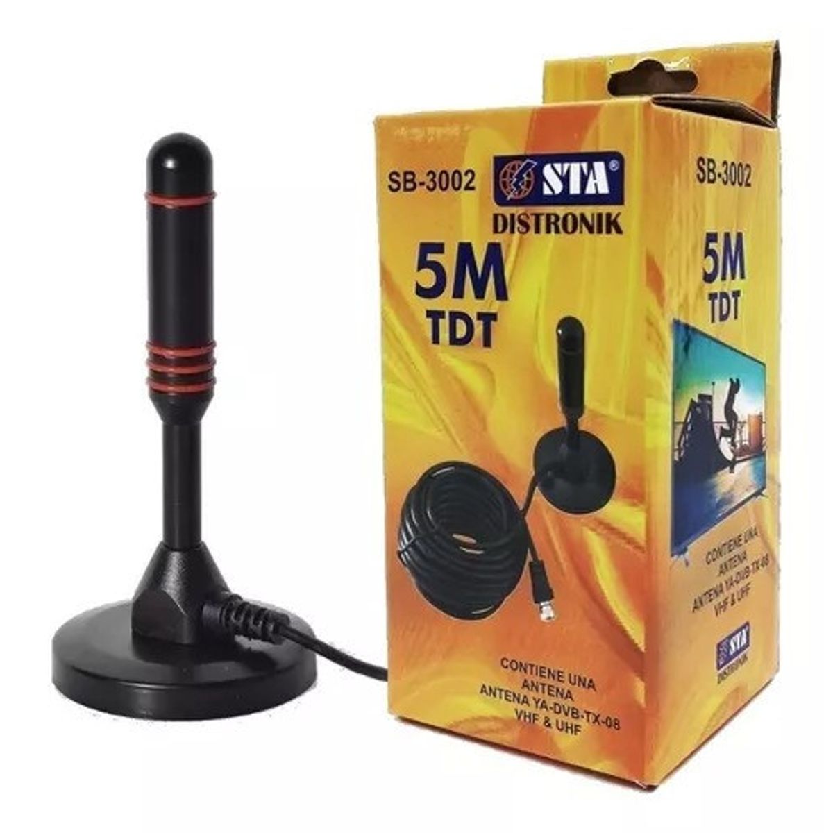 GENERICO - Antena Tdt Para Tv Smart Televisor 5 METROS