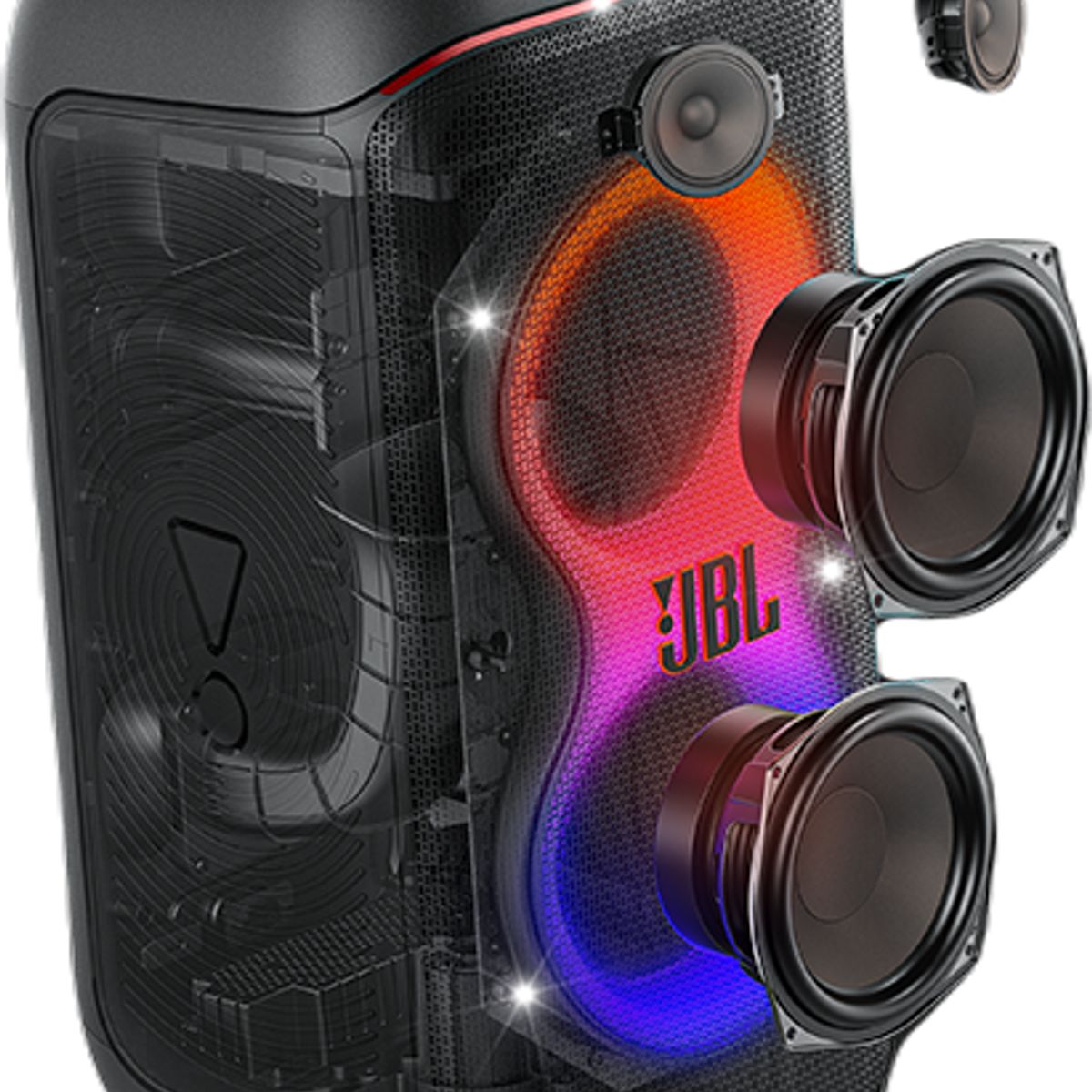 JBL - PARLANTE PORTATIL JBL PARTYBOX CLUB 120 FIESTA LUZ LED 160W