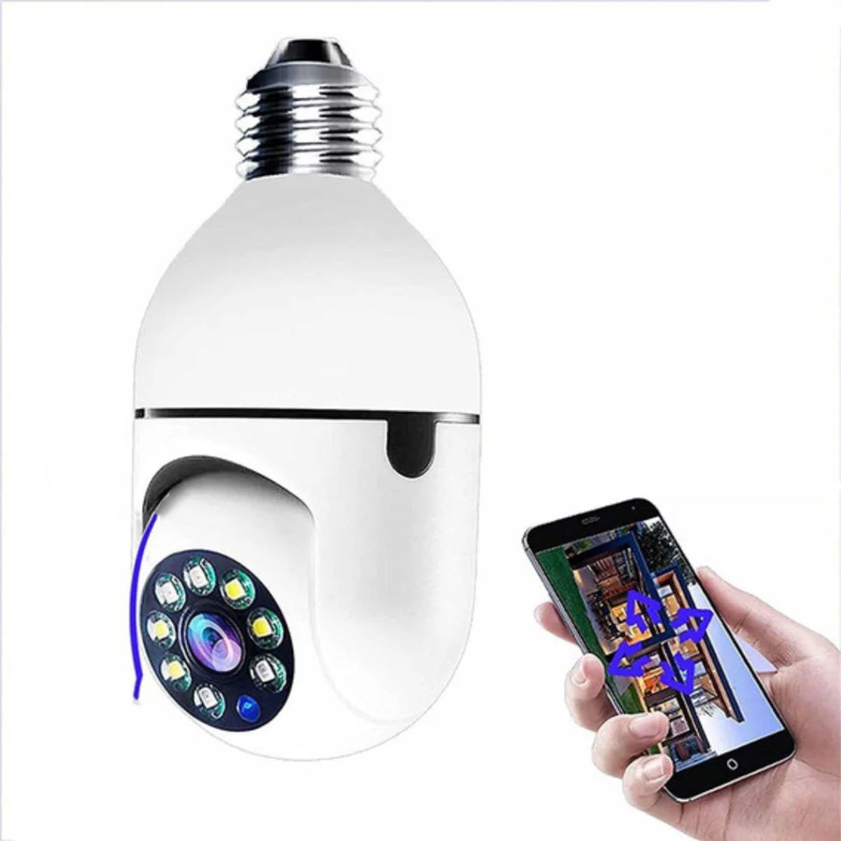 GENERICO - Camara Robotica Inalambrica Wifi Inteligente