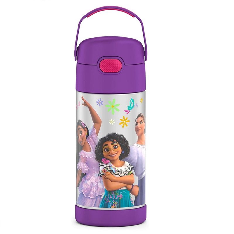 THERMOS - Termo Pitillo Infantil Acero Inoxidable Disney Encanto 12Onz