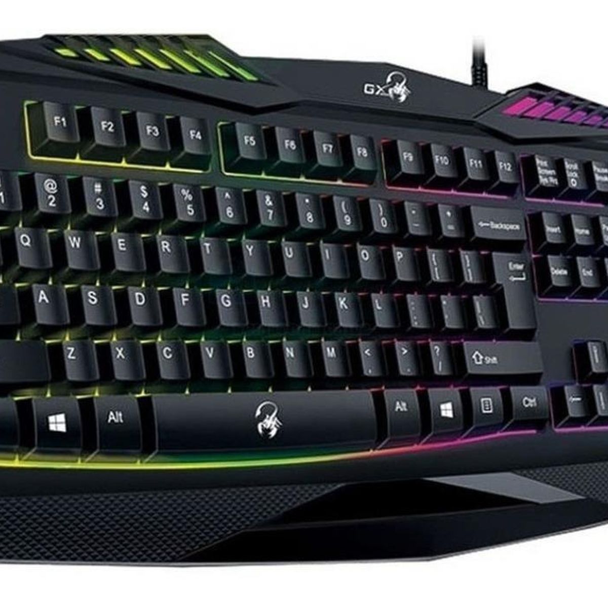 GENIUS - Teclado Gamer Genius Gx Scorpion K220 Luces RGB Usb Español