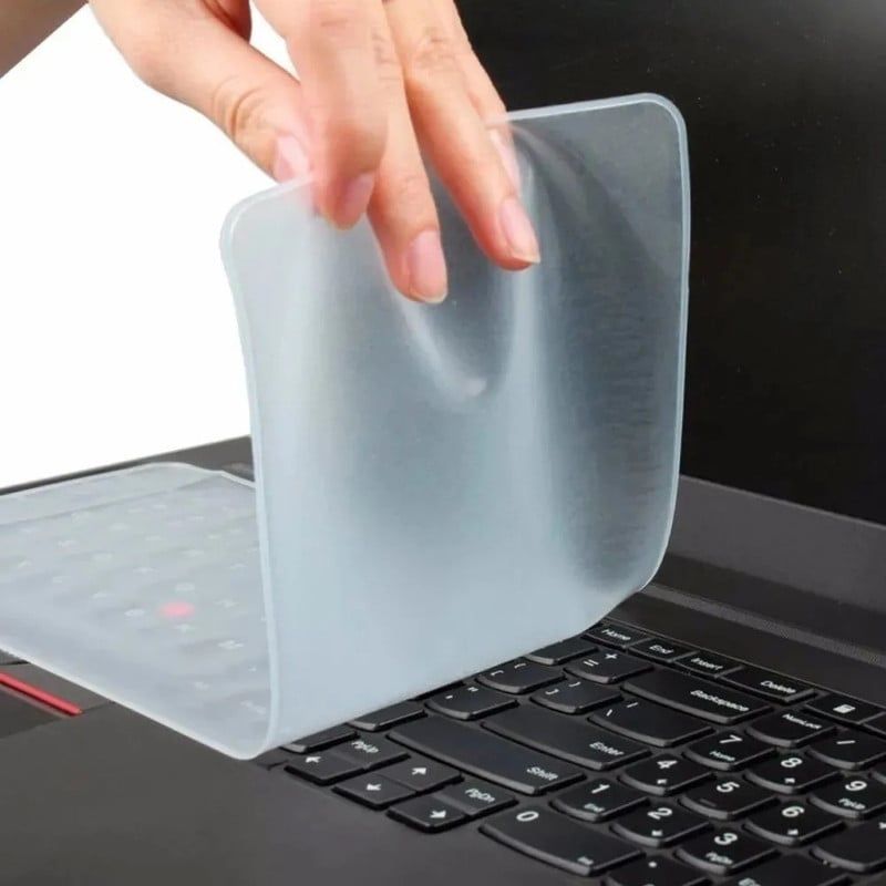 GENERICO - Protector Teclado Silicona Gel 14 Pulgadas Para Portátil.