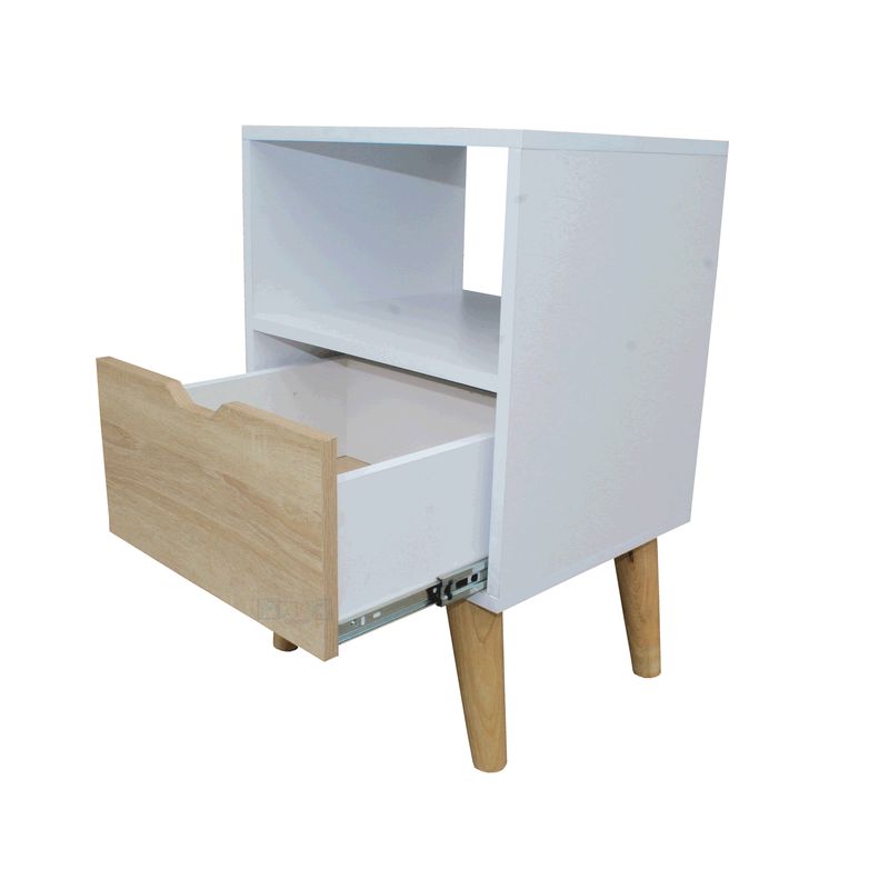 MAOS - Mesa De Noche  Nochero  Mesa Auxiliar