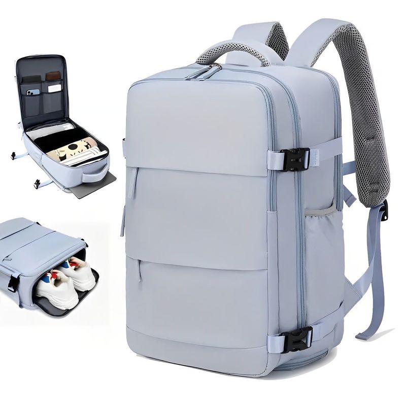 GENERICO - Maleta Morral Compartimento Zapatos Multifuncional Usb_.