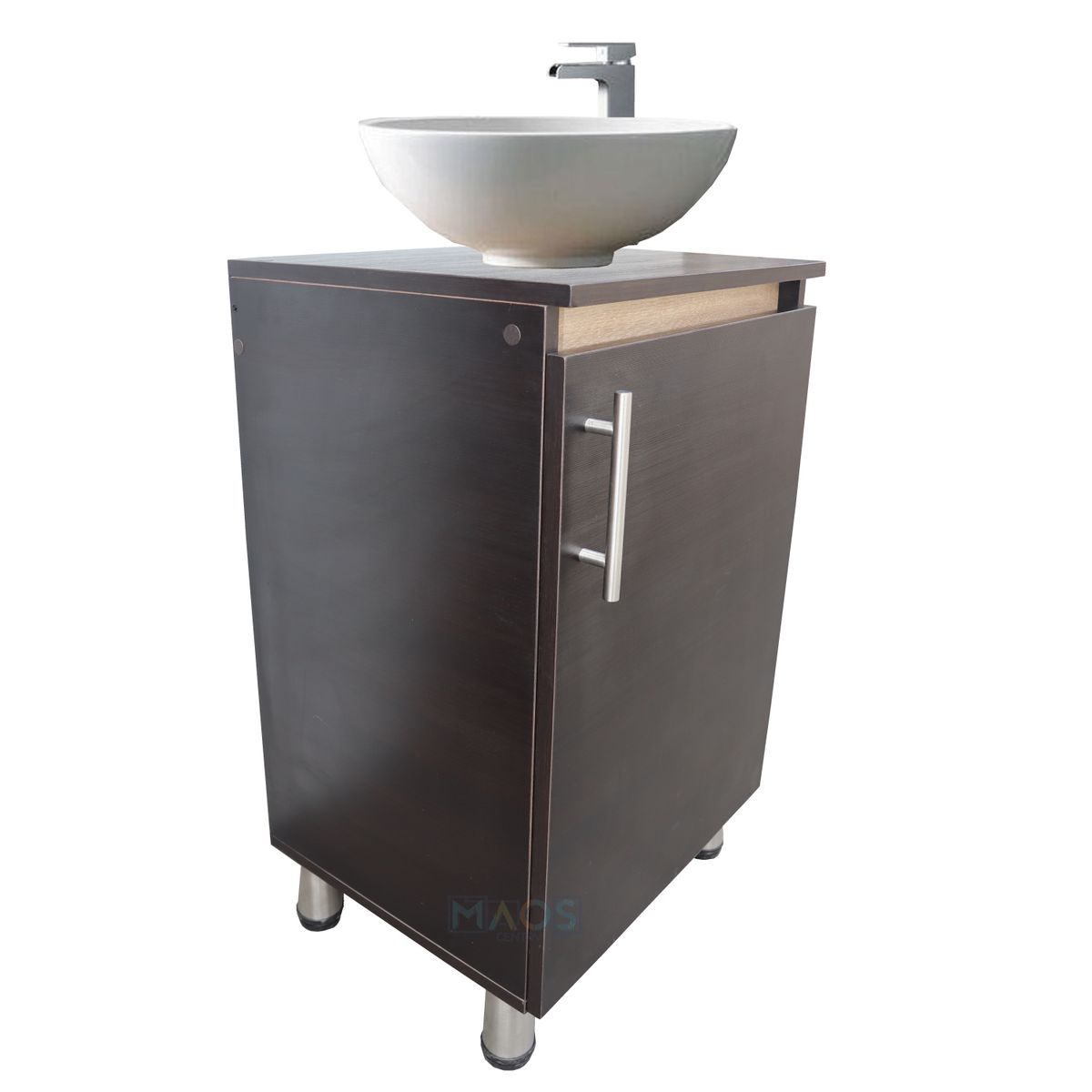 MAOS - Mueble Para Lavamanos Repisa Flotante Con Puerta