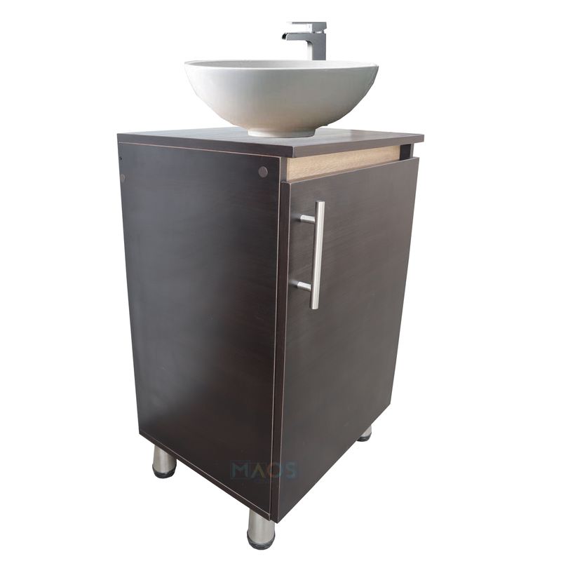 MAOS - Mueble Para Lavamanos Repisa Flotante Con Puerta