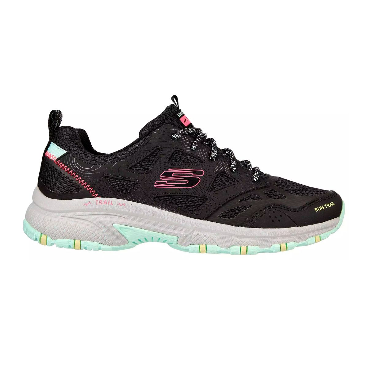SKECHERS - TENIS SKECHERS NEGRO PARA DAMA SK HILLCREST PURE ESCAPADE BLACK MULTI