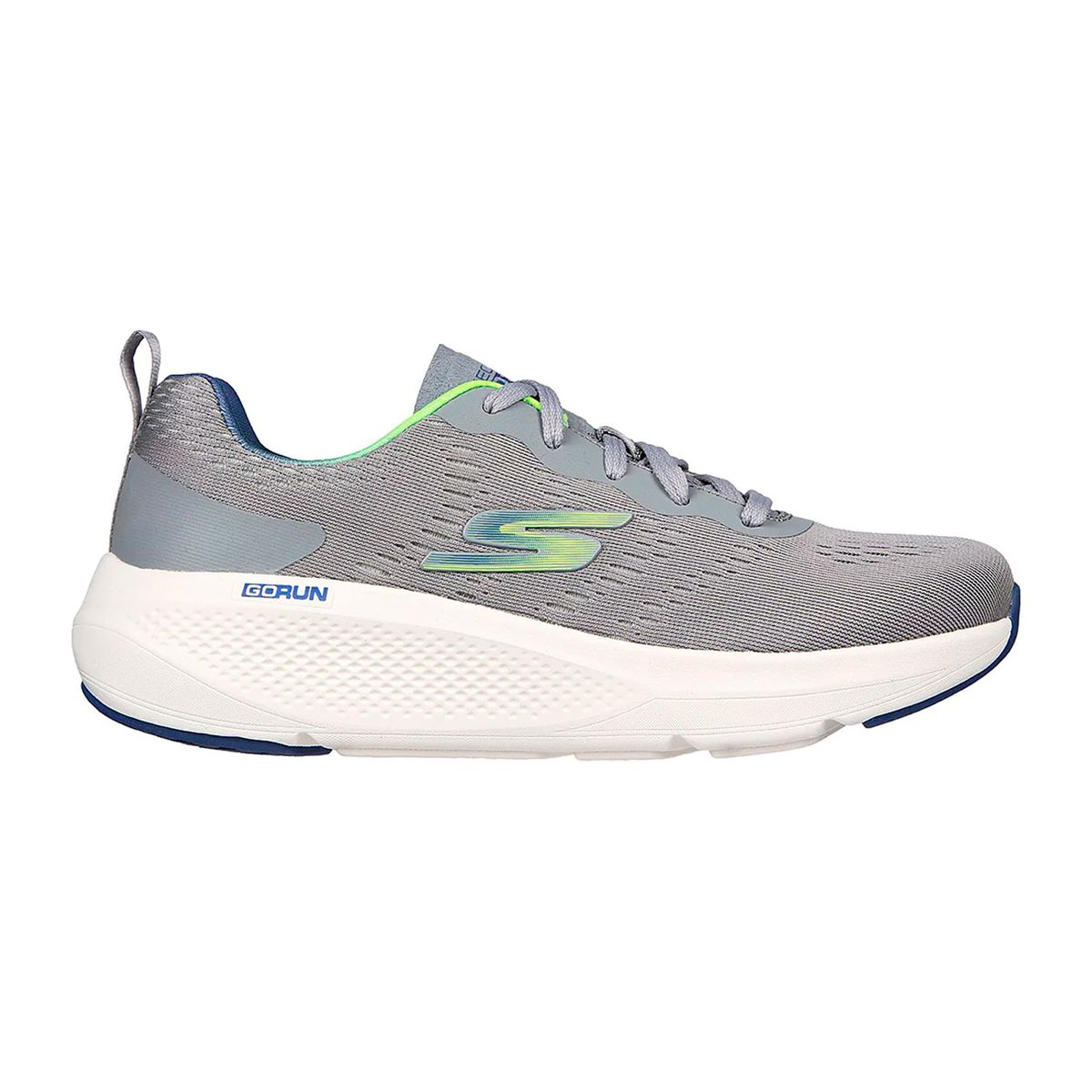 SKECHERS - TENIS SKECHERS GRIS PARA DAMA SK GO RUN ELEVATE DOUBLE TIME GRAY