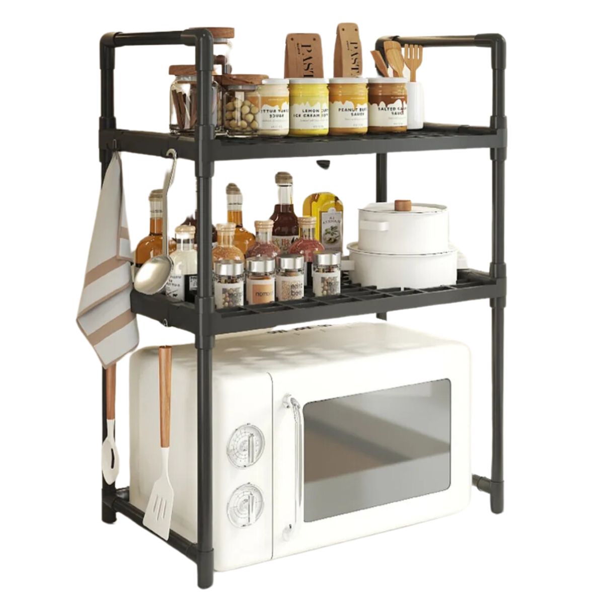 GENERICO - Estante De Almacenamiento Multifunción Para Cocina 3 Nivel