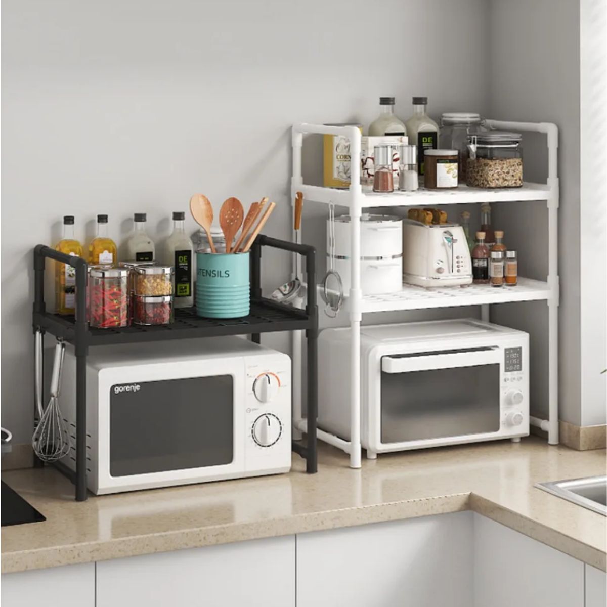 GENERICO - Estante De Almacenamiento Multifunción Para Cocina 3 Nivel