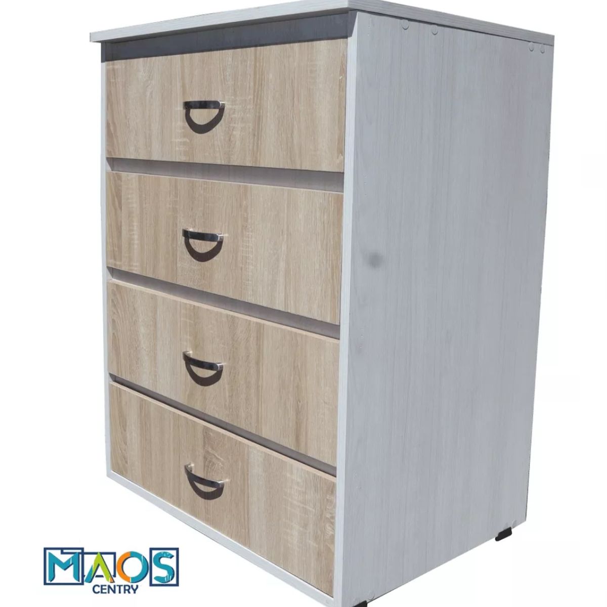 WOOD PETS - Mueble Comoda Compacta En Madera Cajonera Corredera Full