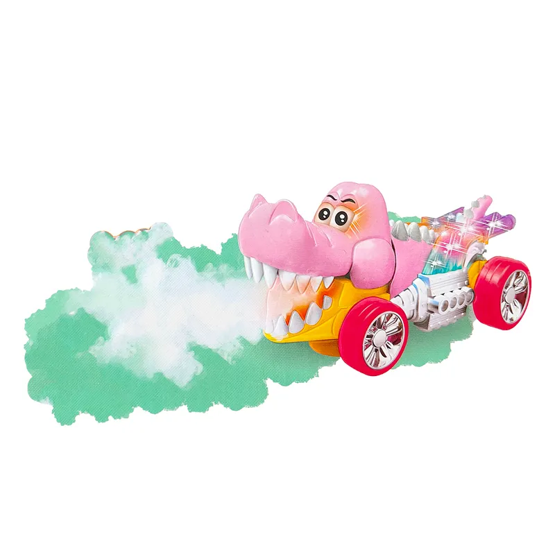 GENERICO - Carro Cocodrilo Vapor Luces Sonido Movimiento