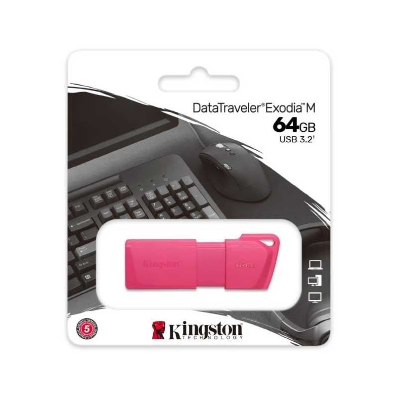 KINGSTON - Memoria Usb Kingston de 64gb