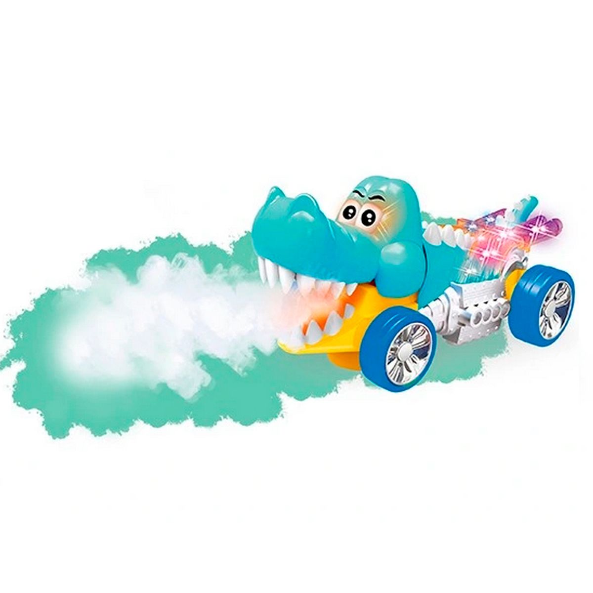 GENERICO - Carro Cocodrilo Vapor Luces Sonido Movimiento