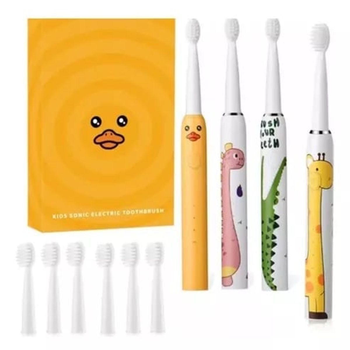 GENERICO - CEPILLO DE DIENTES ANIMALES PARA NIÑOS