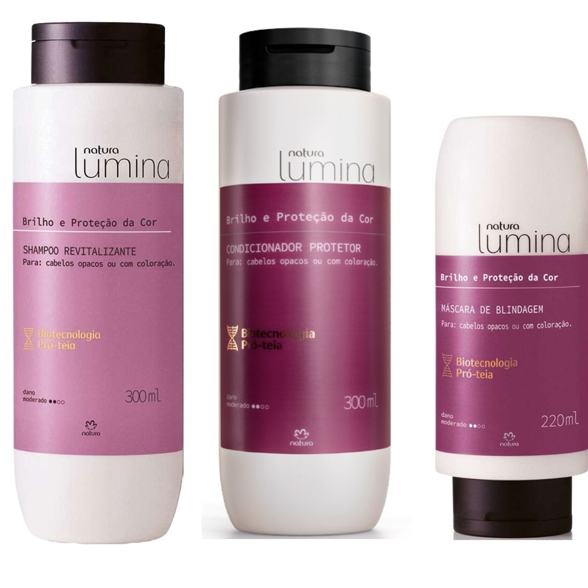 NATURA - Set kit Lumina Cabello Brillo y Protección del color Natura