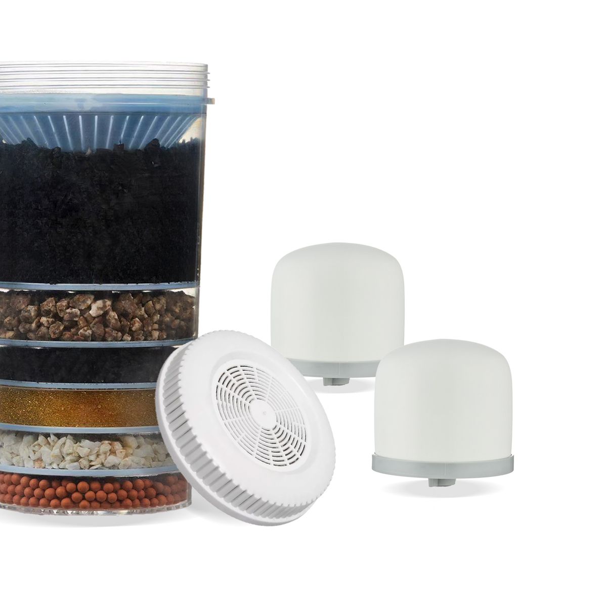 ECOTRADE - Repuestos Filtro Purificador Agua 14 Litros Kit por 4 Ecotrade